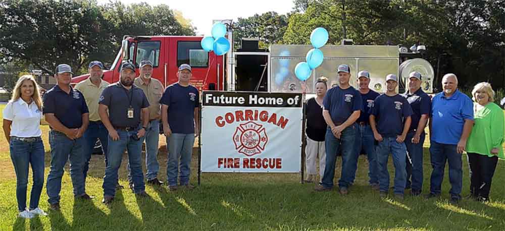 GP Donates $100,000 To Volunteer Fire Department In Corrigan, Texas